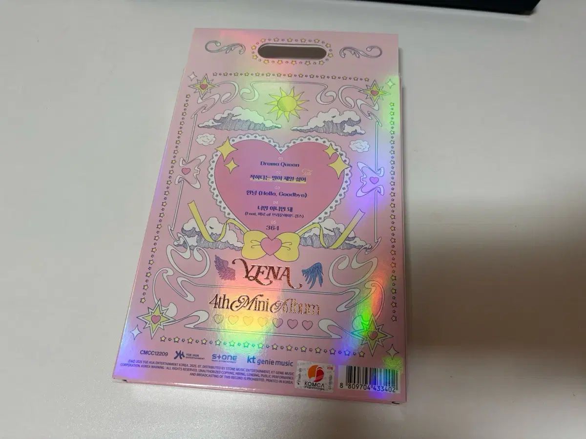 イェナ サイン入りアルバム チェ・イェナ(YENA) Blooming Wings 4 家 サイン入り サイン