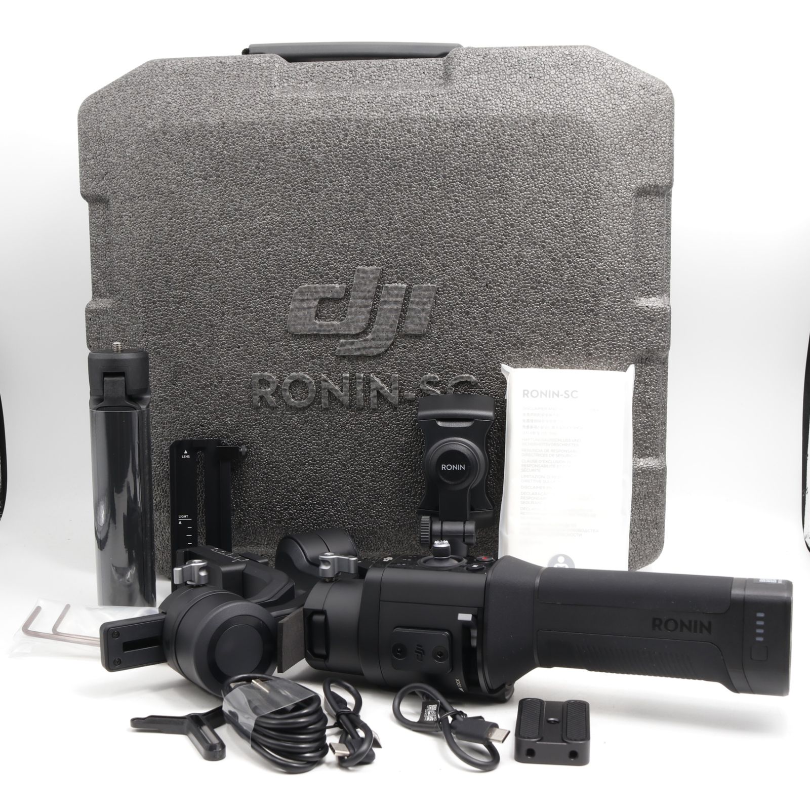 美品】【国内正規品】DJI Ronin-SC 一眼/ミラーレス用ジンバル スタビライザー ミラーレスカメラ 対応 - メルカリ