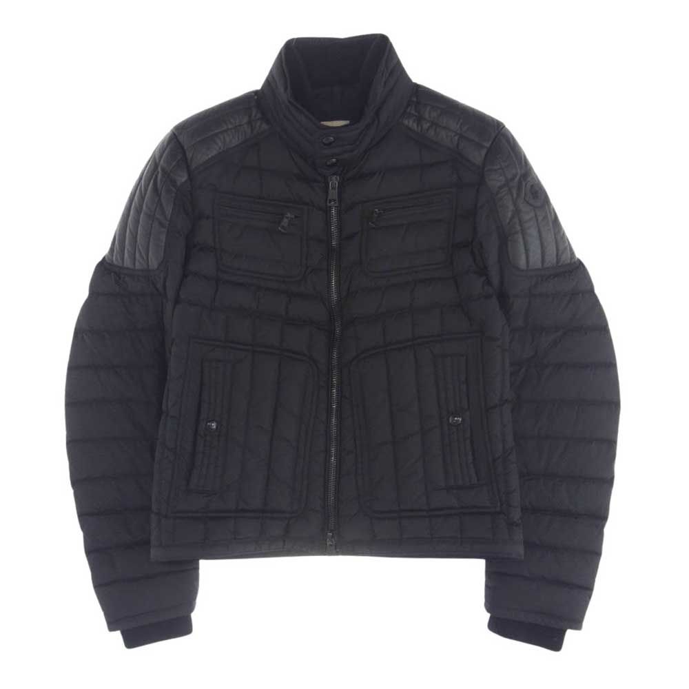 MONCLER モンクレール 国内正規品 420914180285 BAHR 肩ラムレザー切替 