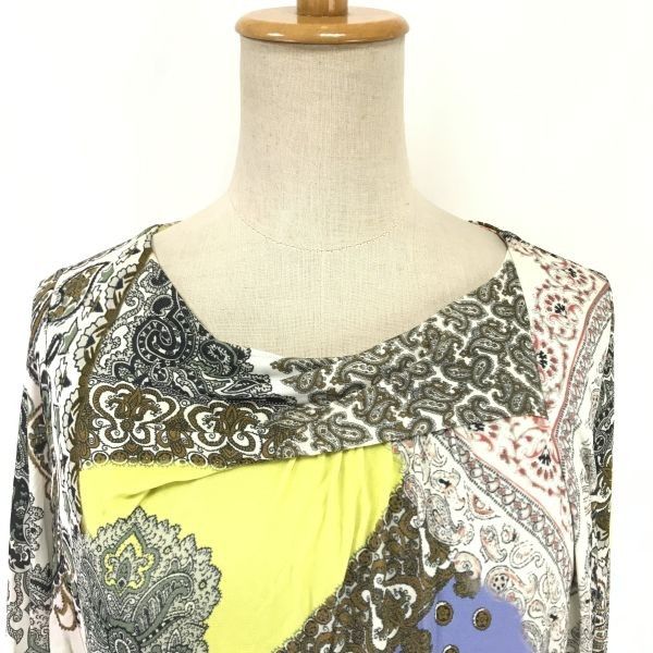 エトロ|ETRO ロング|マキシ丈|長袖ドレスワンピース