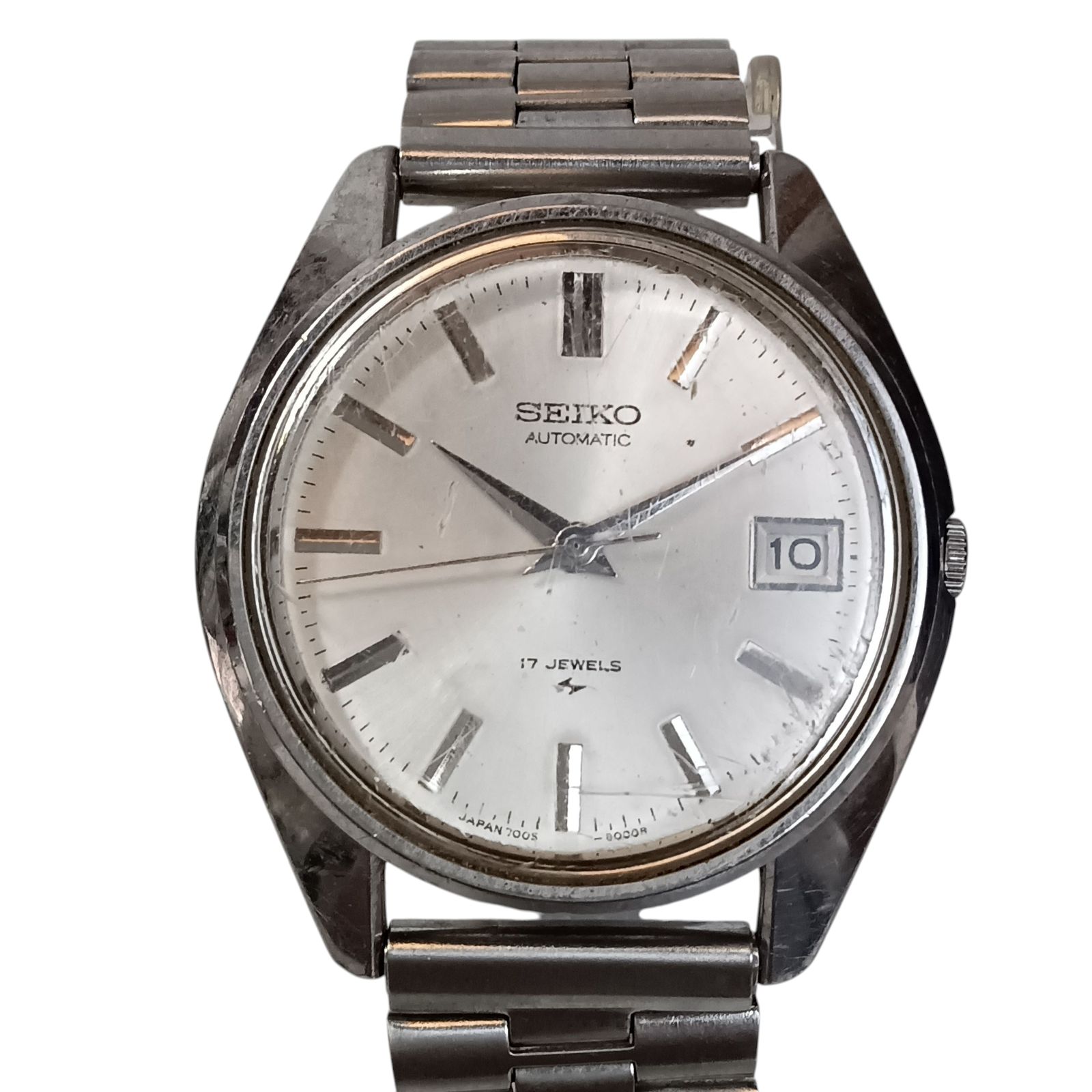 セイコー 自動巻き 7005-8000 稼動品　SS 稼働 良品】801-1 SEIKO セイコー 7005-8000 メンズ腕時計 自動