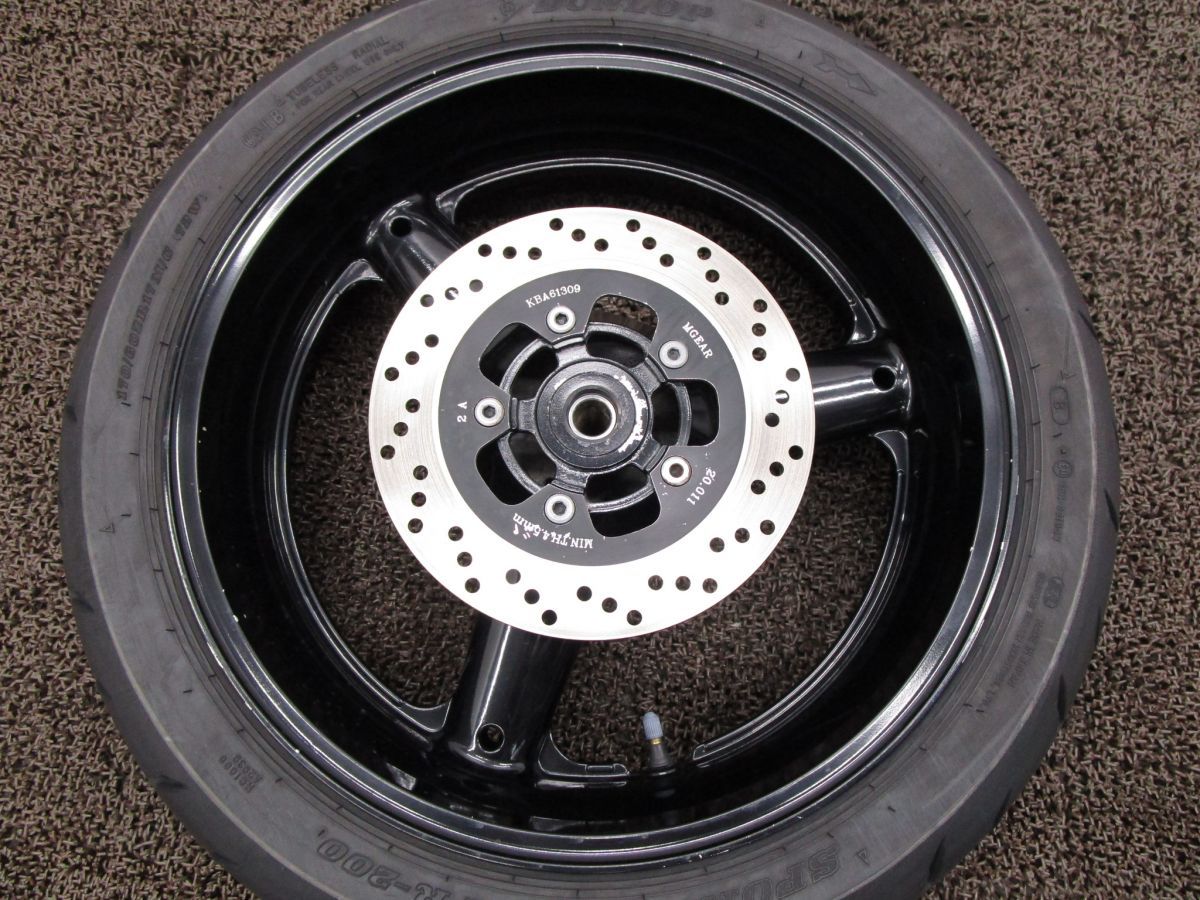 イナズマ400 リアホイール ディスク □A5941 GK7BA スズキ K717 INAZUMA キャブ車