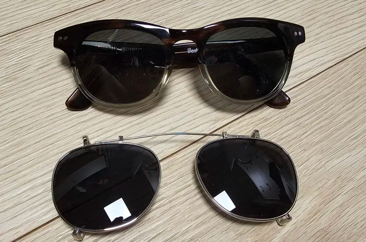 illesteva lenox サングラス メガネ クリップ付属