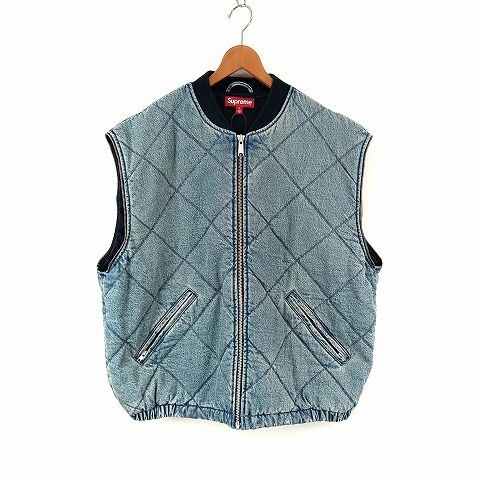 シュプリーム SUPREME Zip-Off Sleeve Quilted Bomber Jacket
