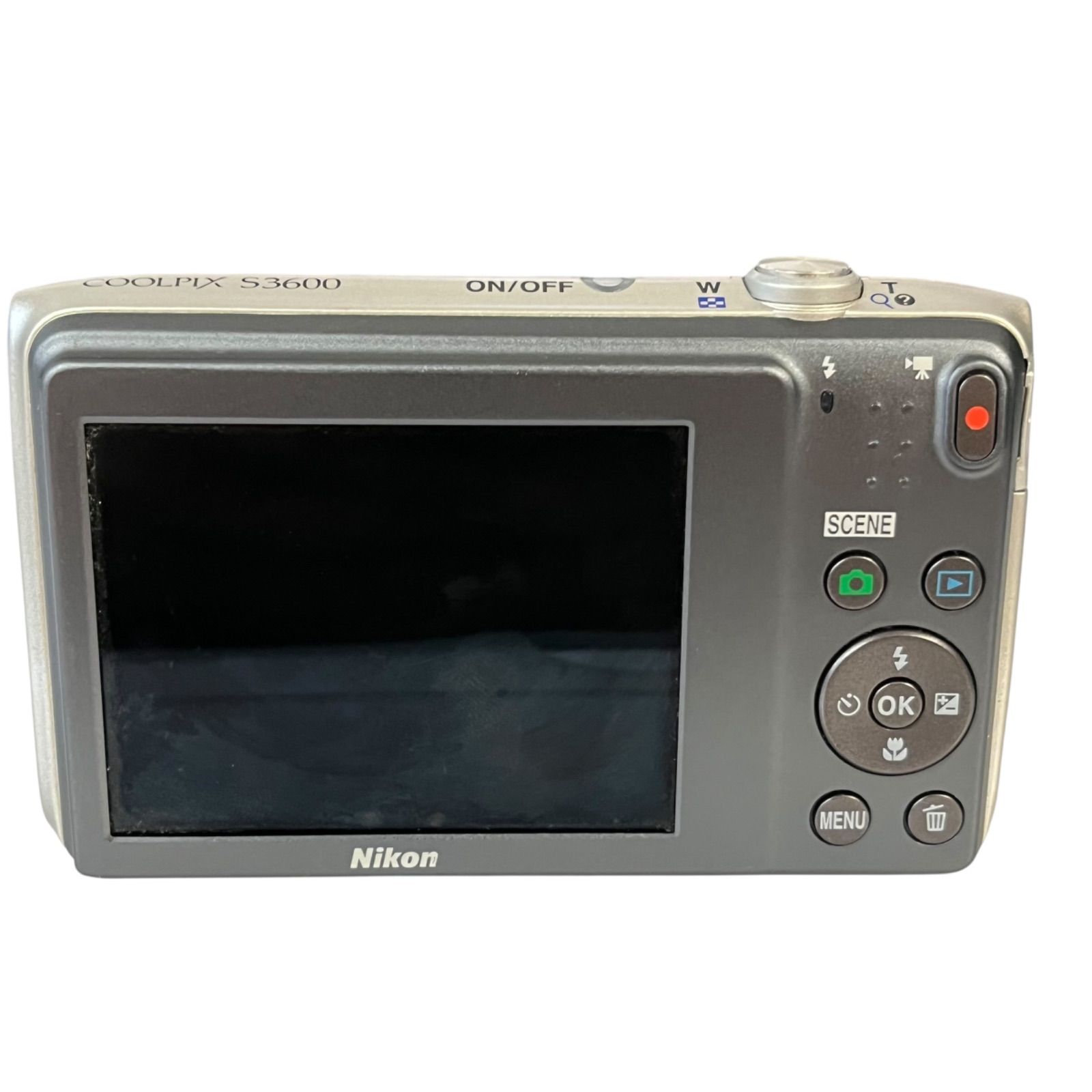 Nikon COOLPIX コンパクトデジカメ 管33062】動作未確認☆NIKON ニコン COOLPIX S3600 コンパクト