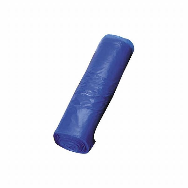 使い捨てカラーエプロン 青 ショート 入数：1セット(200枚×5ロール) (004790-004)