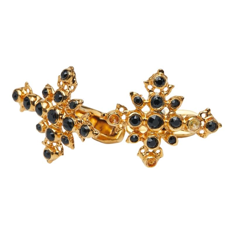 ドルチェアンドガッバーナ ラインストーン ゴールド メッキ レディース DOLCE-GABBANA 1-0237681