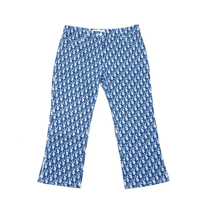 【美品】Christian Diorクリスチャンディオールトロッター柄パンツ Christian Dior クリスチャンディオール パンツ トロッター 総柄