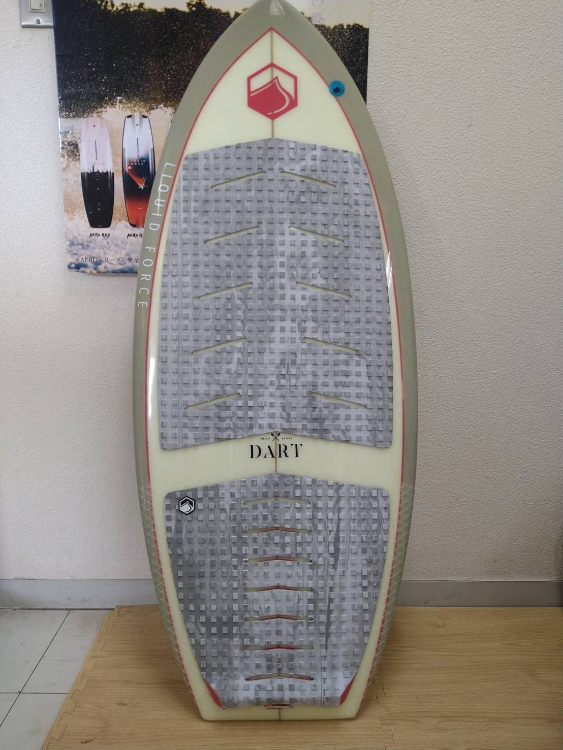 【70％以上OFF!!】リキッドフォース ウェイクサーフィン DART 4'4