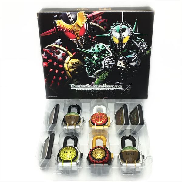 BANDAI バンダイ COMPLETE SELECTION MODIFICATION CSM ロックシード シャルモンセット 仮面ライダー鎧武