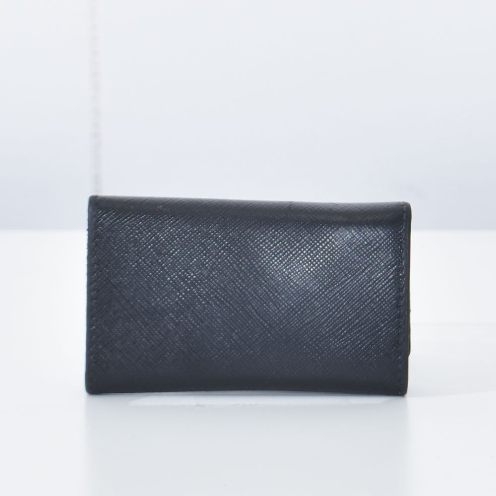 中古USED PRADA キーケース サフィアーノ ブラック 252458577 中古USED PRADA キーケース サフィアーノ ブラック 252458577