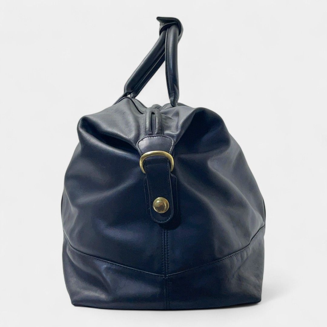 オールド コーチ ボストンバッグ ブラック 0502 USA製 - メルカリ