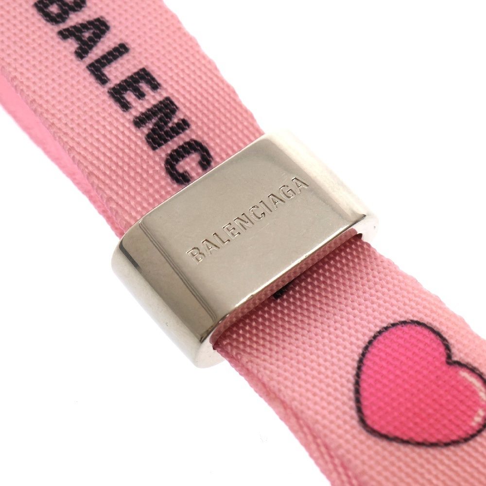 BALENCIAGA ピンクブレスレット BALENCIAGA (バレンシアガ) Pink Party Bracelet ピンク