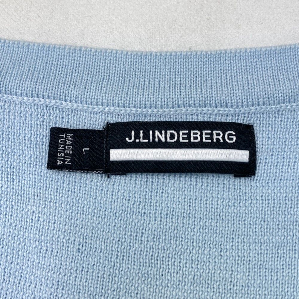 サイズ：L J.LINDEBERG ジェイリンドバーグ  ウール Vネック ニットセーター  ブルー系 [240101432919] ゴルフウェア メンズ ストスト 楽天市場】Jリンドバーグ（セーター｜メンズウェア）：ウェア