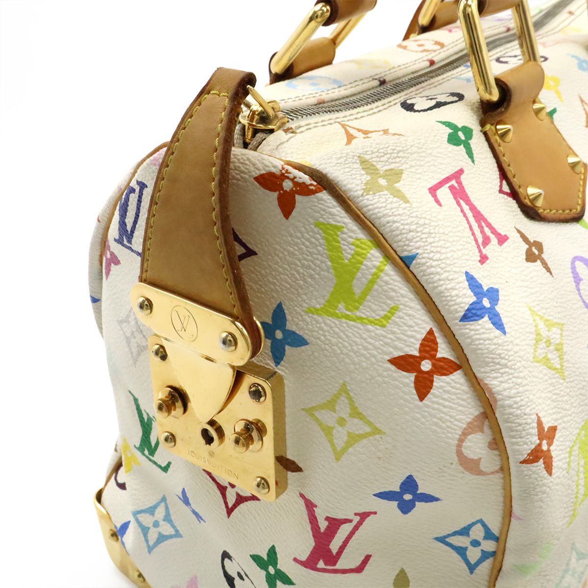 ルイヴィトン　スピーディ30　白 楽天市場】ルイヴィトン Louis Vuitton スピーディ30 ミニ