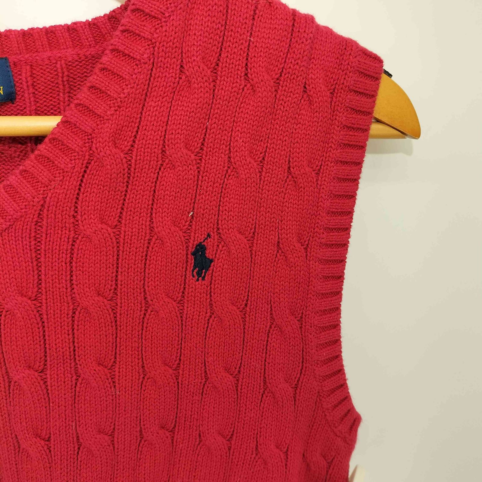 ポロラルフローレン POLO RALPH LAUREN ポニー刺繍 ケーブル編み