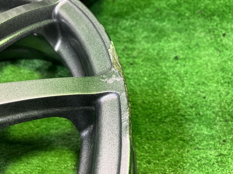 社外 ロクサーニスポーツ 軽自動車 ホイール アルミ ガンメタ 14インチ 4.5J 4穴 4本 100 45