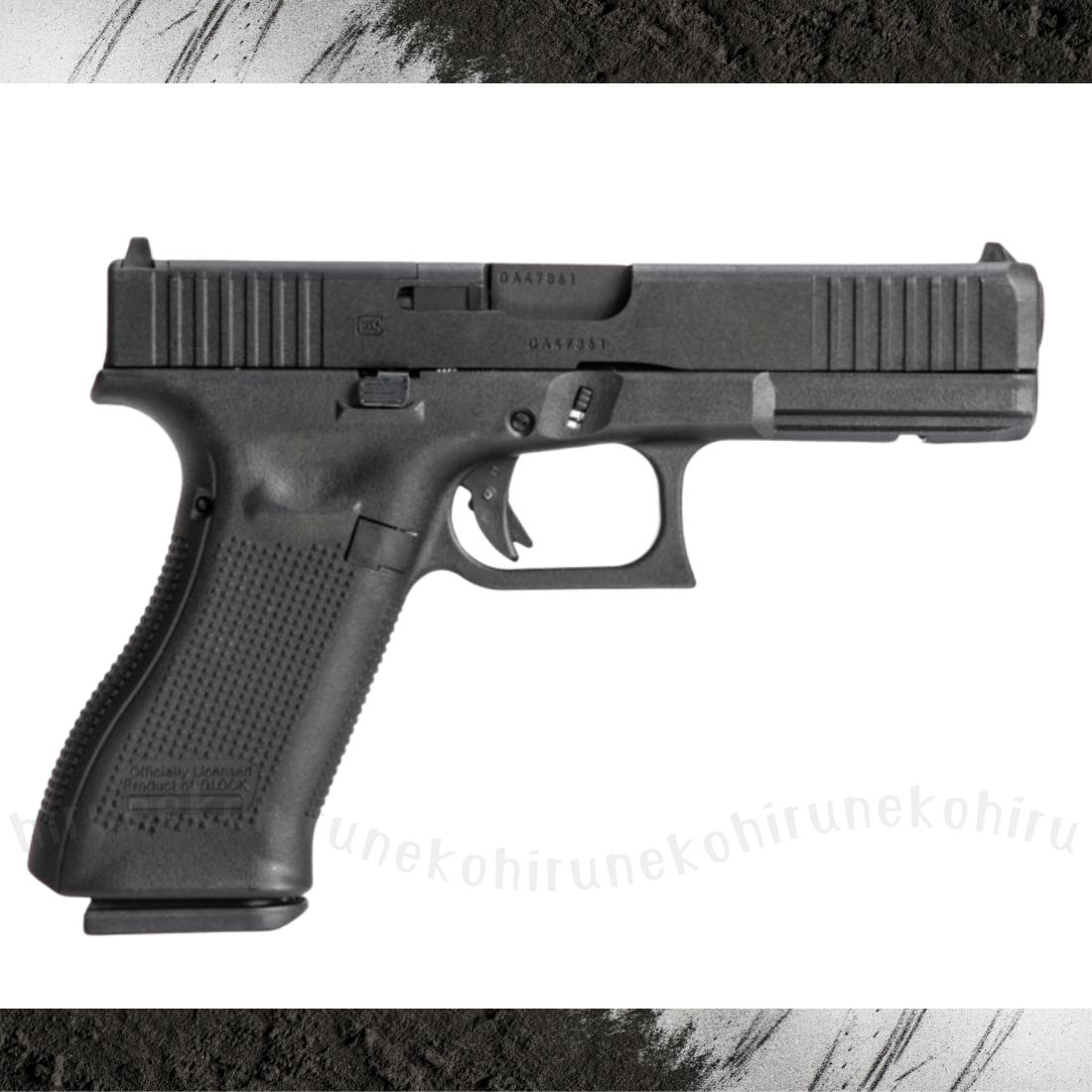 BATON GLOCK G17 Gen5 MOS CO2GBB バトン グロック CO2ガスガン 新品 JASG認定 Gunsmith BATON  CO2 ガスブローバック エアガン ハンドガン ガス 本体 18歳以上 - メルカリ