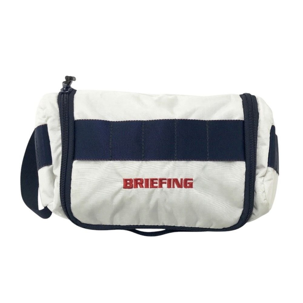BRIEFING GOLF ブリーフィング  ラウンドポーチ  ホワイト系  [240101338417] ゴルフウェア ストスト