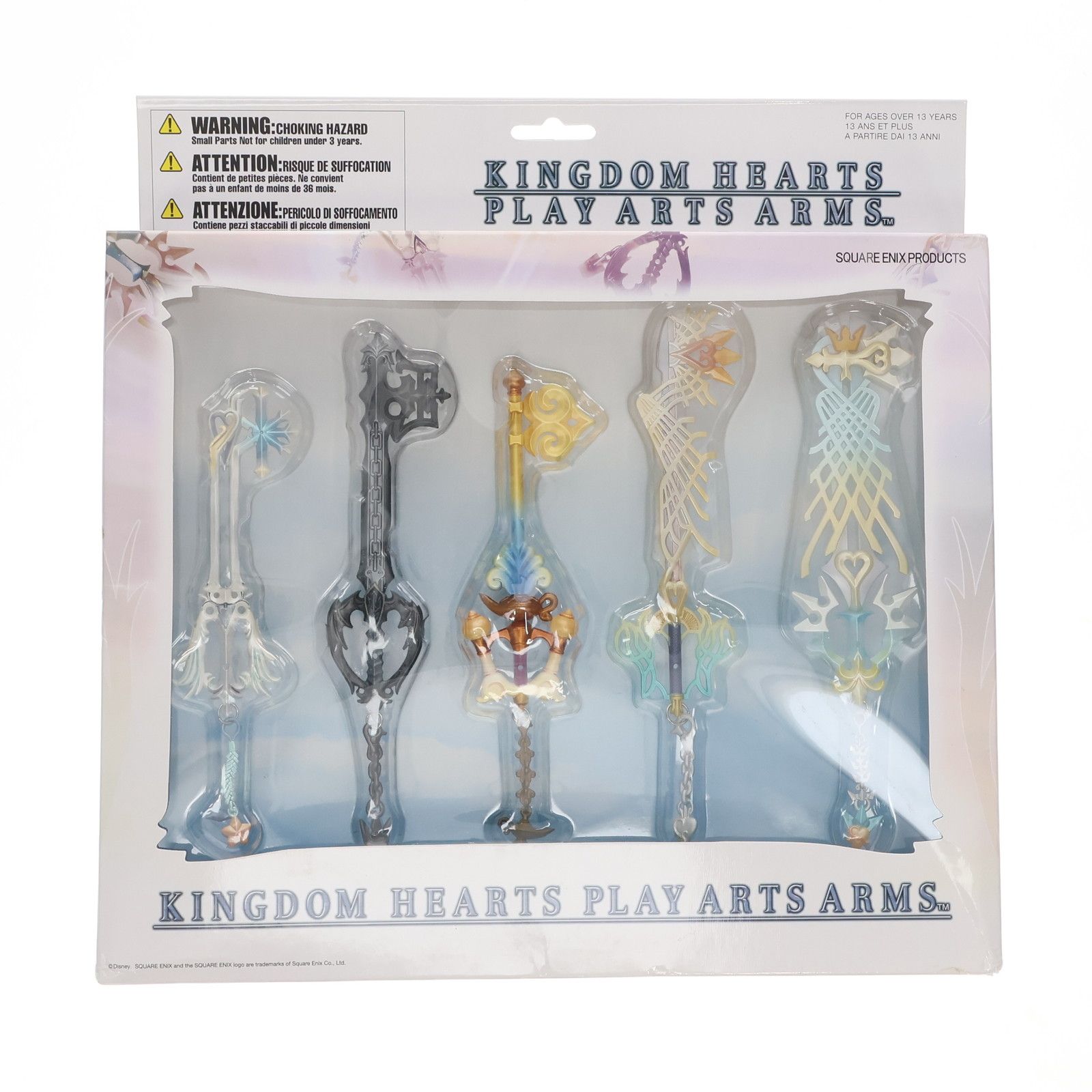 KINGDOM HEARTS(キングダム ハーツ) PLAY ARTS ARMS(プレイアーツアームズ) 5本セット フィギュア用アクセサリ スクウェア・エニックス