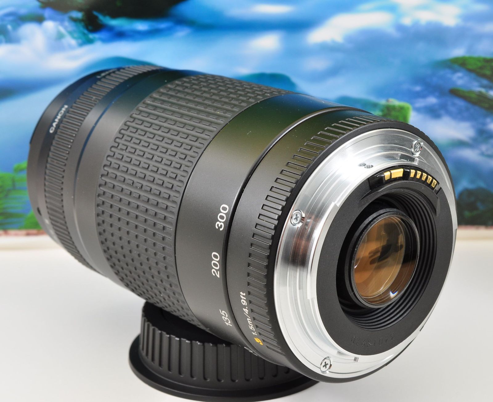 Canon 純正 EF75-300mm F4.5-5.6 フード キャップ付属 一眼レフ用望遠