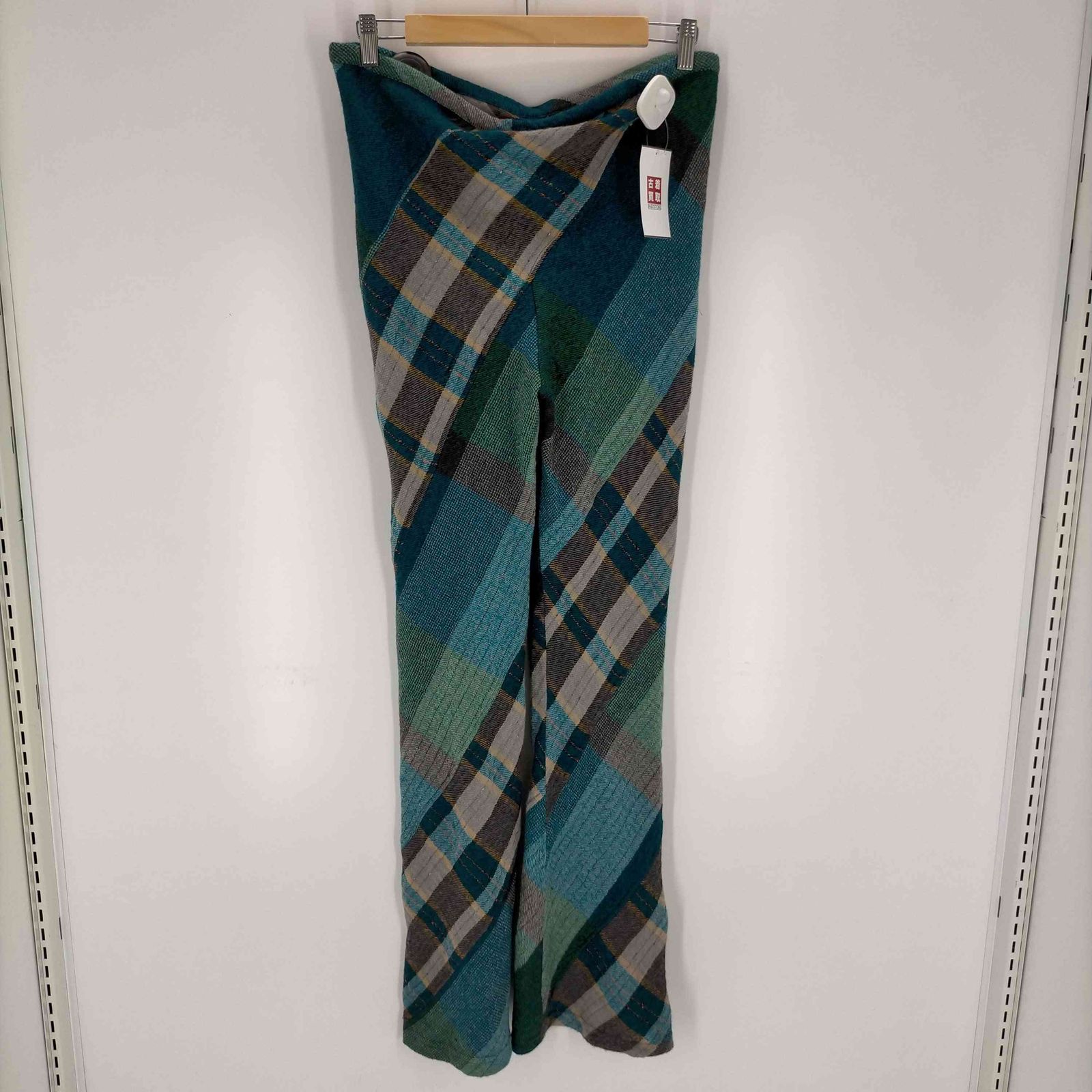 パーバーズ PERVERZE Checked Wool Bias Pants レディース FREE - メルカリ 