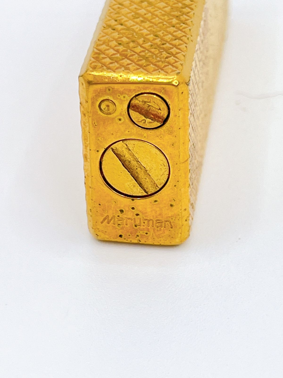Maruman/マルマン ガスライター ゴールド K22GP 22金張 GL-58 AS032 