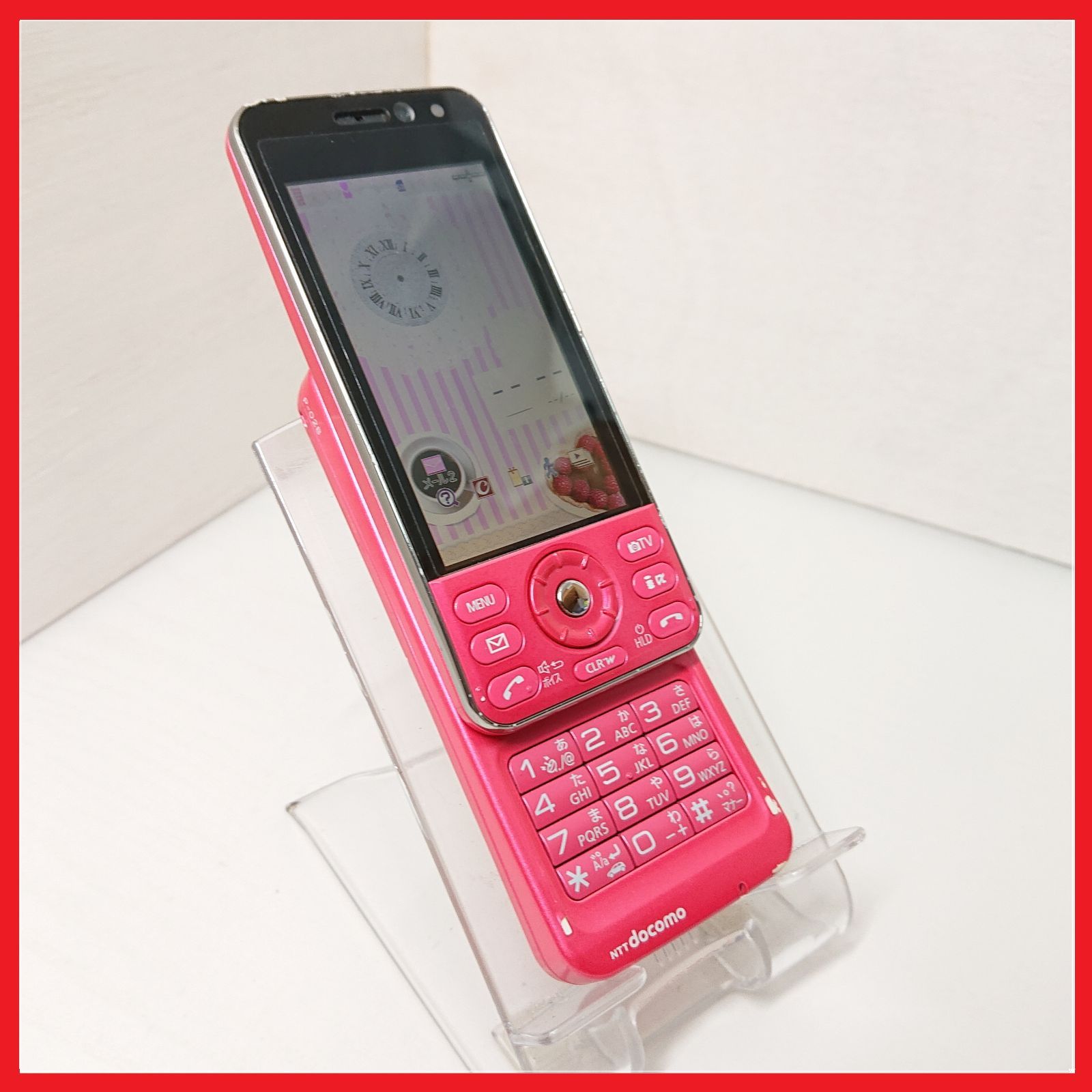 P-02B ドコモ　docomo ガラケー　携帯端末 ムスビー｜docomo P-03C ブルー 送料無料 ドコモ ガラケー