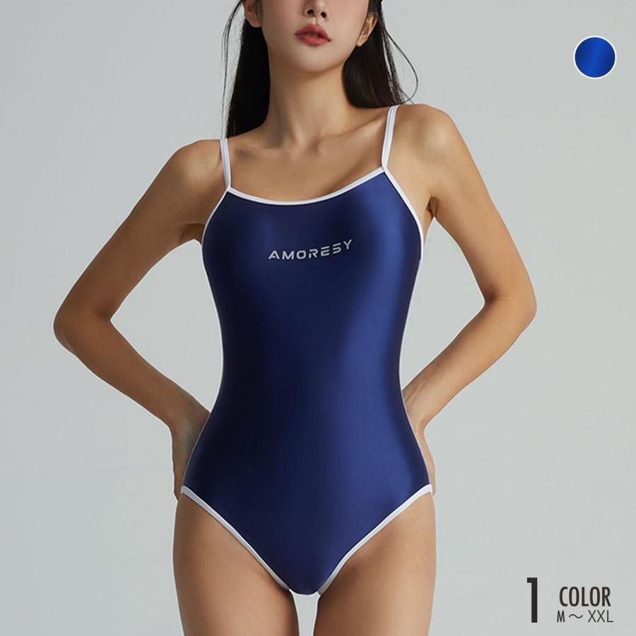 新品・5L・カンコー女子競泳型sprinter・スクール水着・紺 - スポーツ別