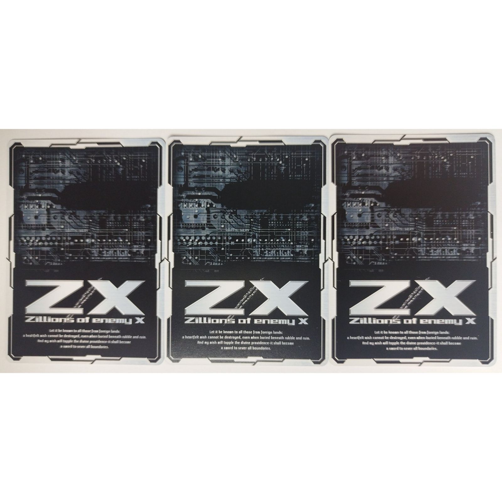 変形聖堂トリウム B10-030 Z/Xゼクス 3枚 ( #10283 ) - メルカリ