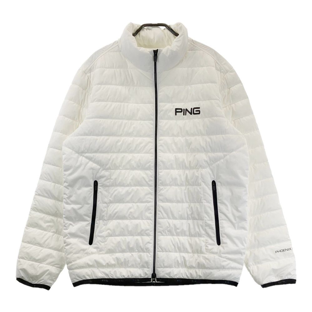 サイズ L PING ピン 2025年モデル 中綿ジャケット ホワイト系 240101417651 ゴルフウェア メンズ ストスト
