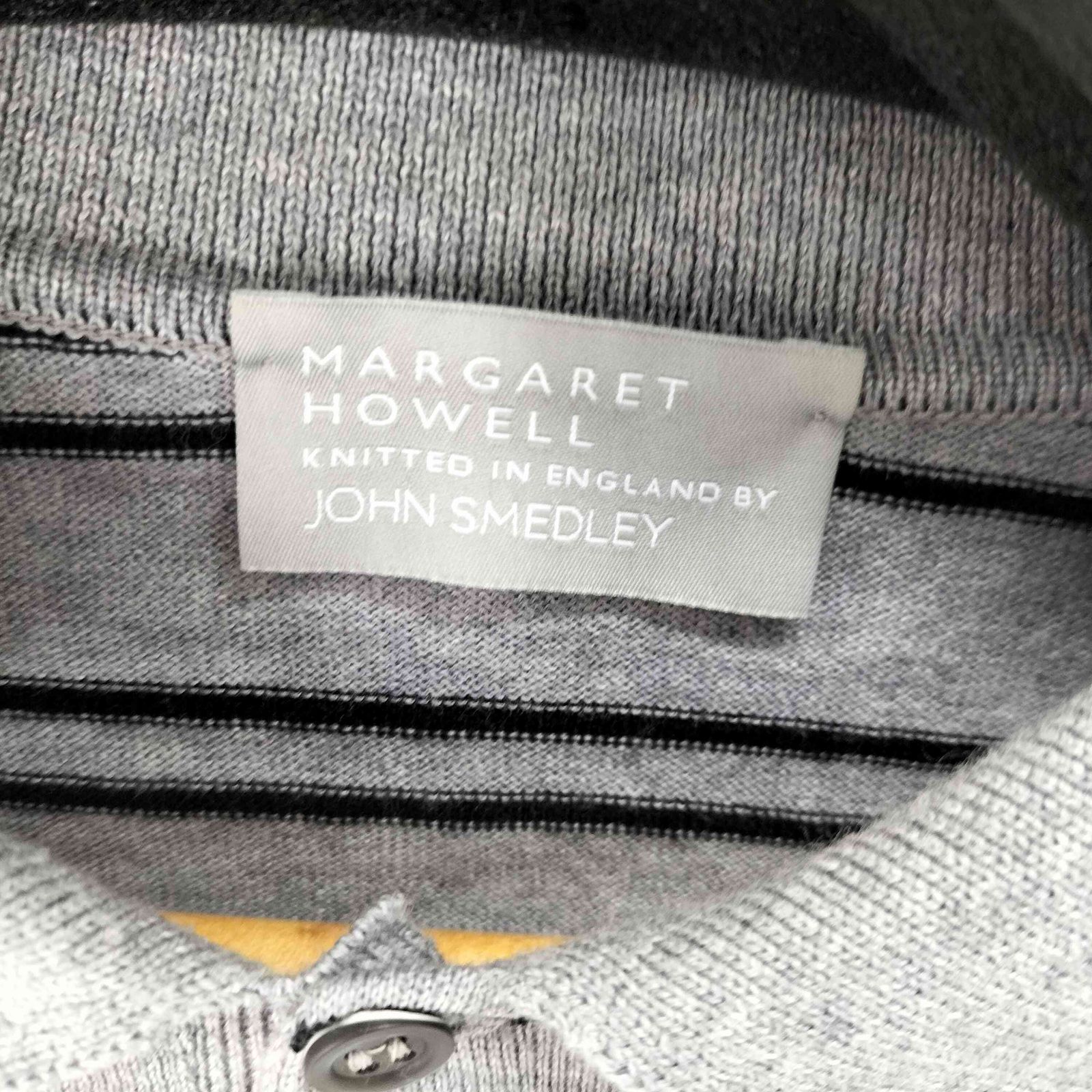 ジョンスメドレー JOHN SMEDLEY 別注 コットンニット ボーダー ジョンスメドレー JOHN SMEDLEY 別注 コットンニット ボーダー