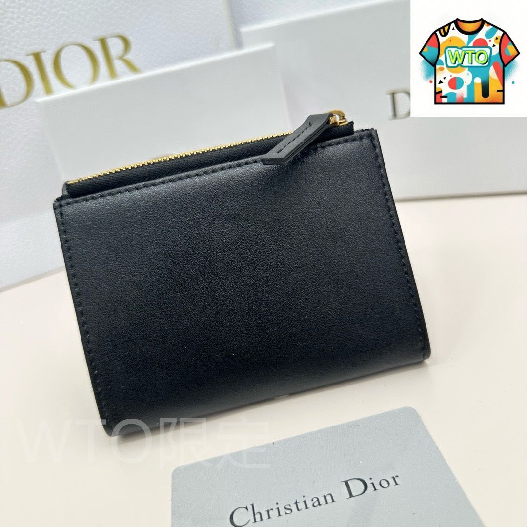 dior ウォレット DIOR | My Dior Hibiscus Lジップウォレット カナージュ ラムスキン
