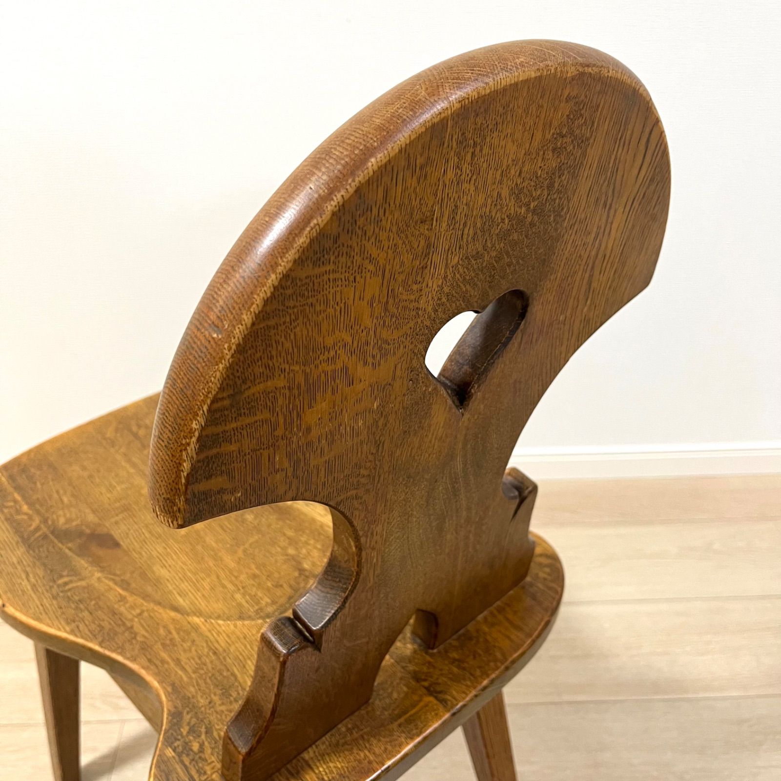 ハート背もたれサイドチェア ダイニングチェア