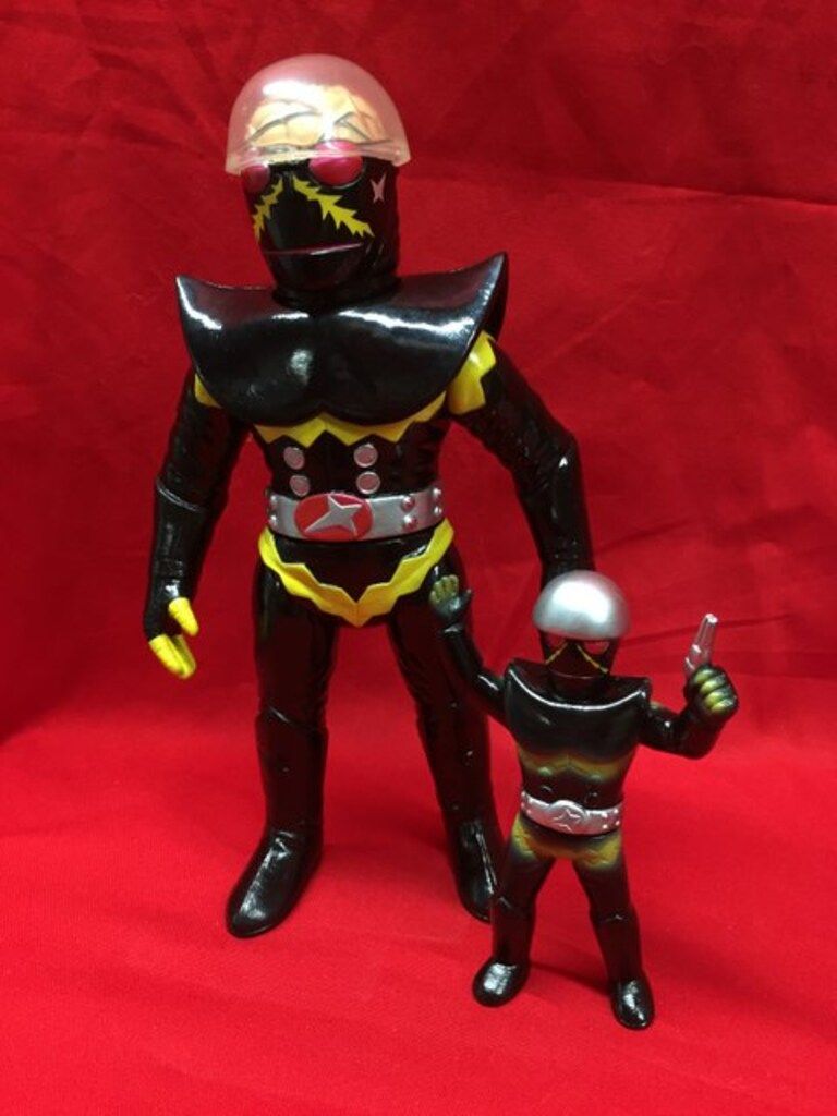 東映レトロソフビコレクション　ハカイダー&ハカイダーミニソフビ imgrc0105417365.jpg