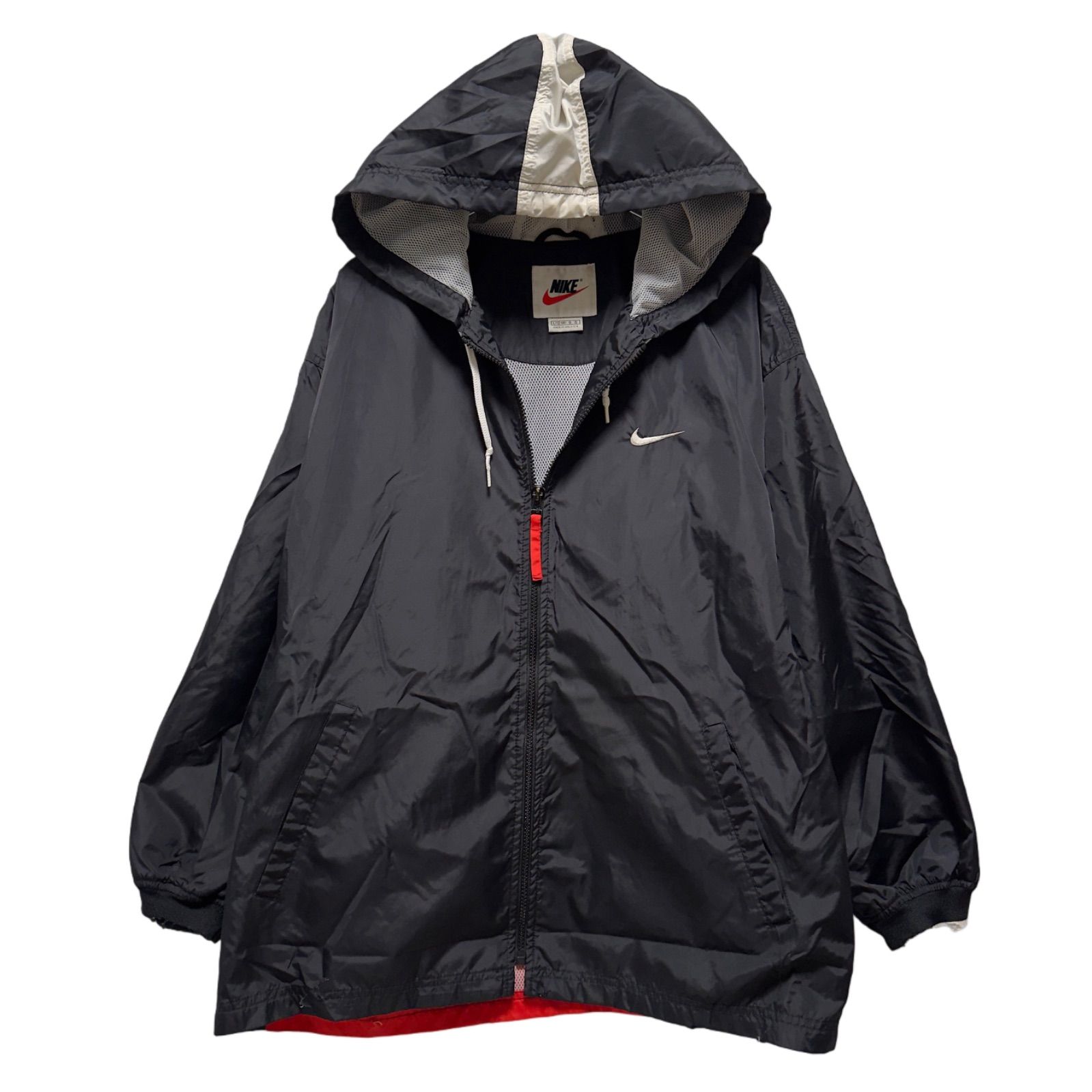 90s 白タグ ナイキ NIKE ナイロンジャンケット Lサイズ ウインド