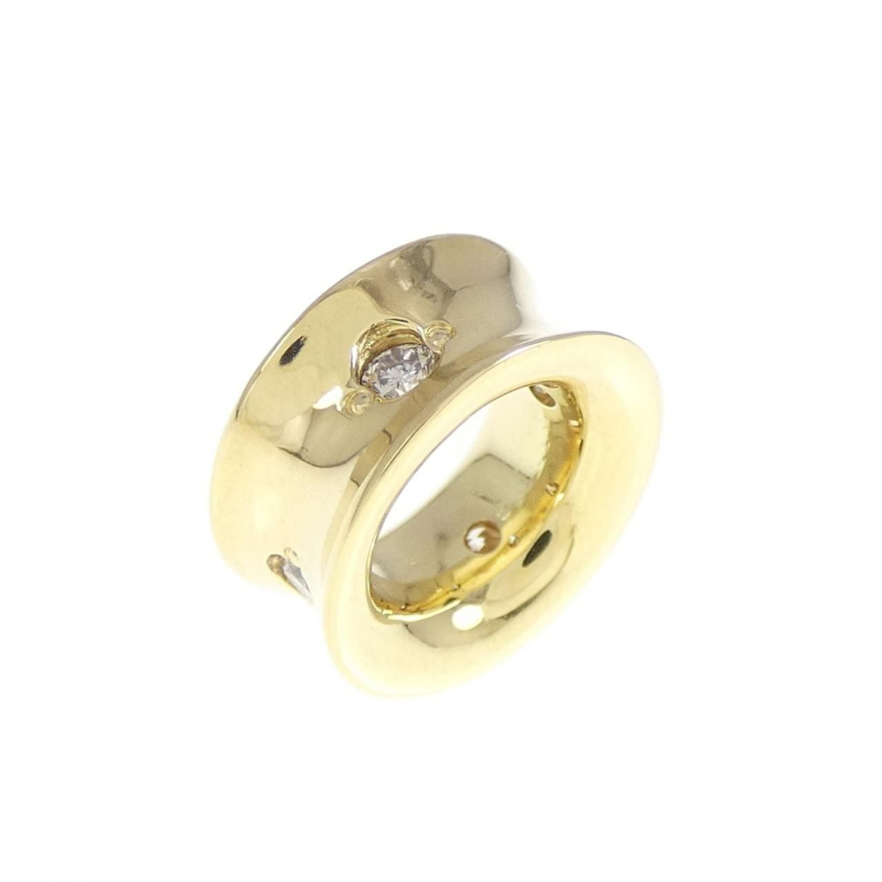 K18YG ダイヤモンド ペンダント 0.13CT
