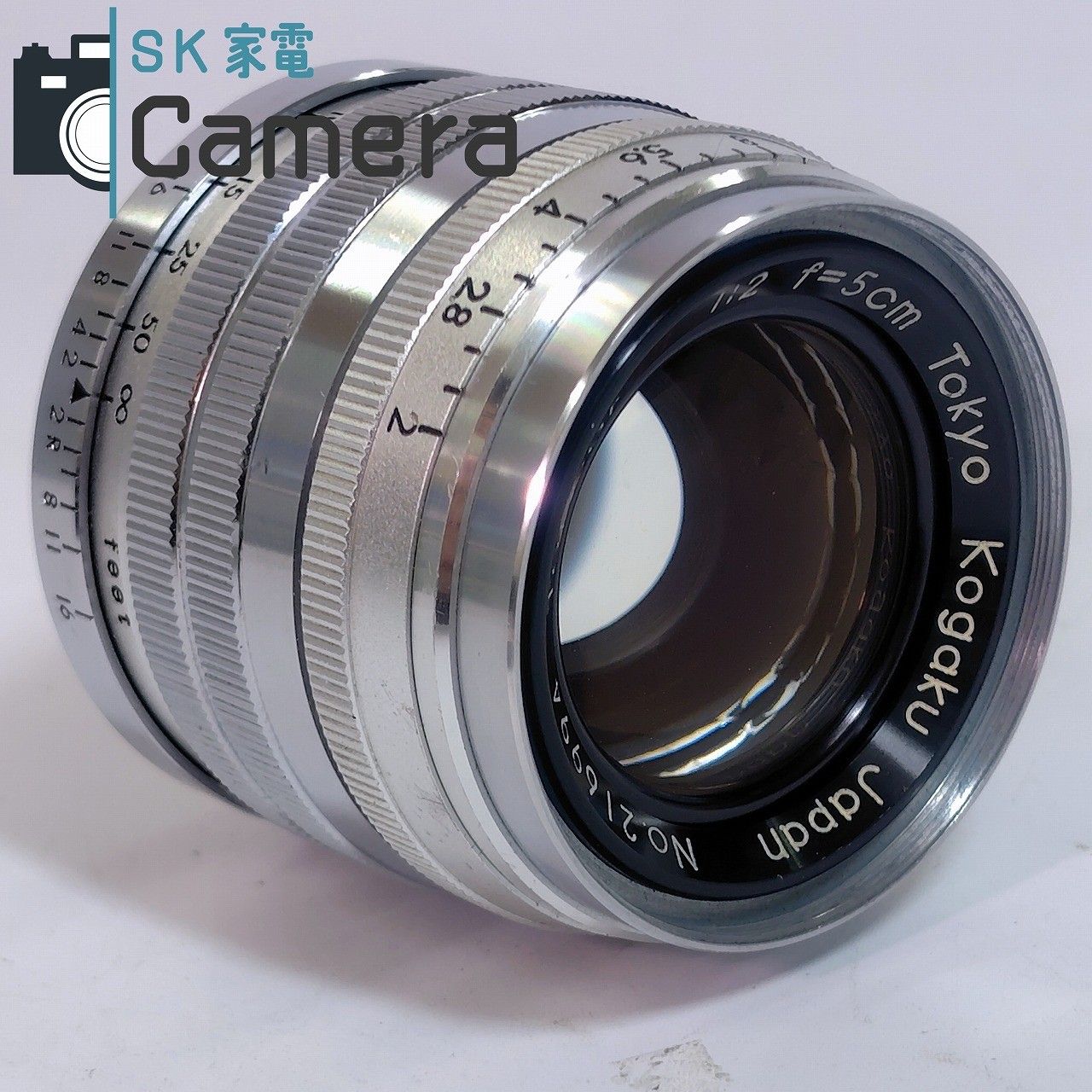 動確済 Topcor-S 5cm F2 トプコール－Ｓ 東京光学 #069 動確済 Topcor-S 5cm F2 トプコール－S 東京光学 #069 - メルカリ