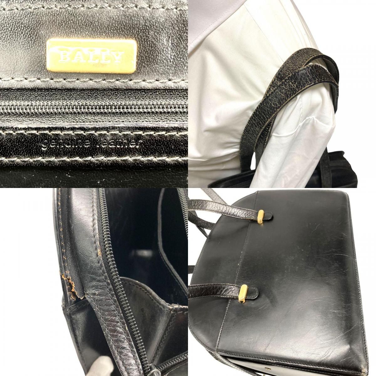 美品 BALLY バリー トートバッグ ショルダーバッグ A4収納 レザー 美品 バリー トートバッグ ショルダーバッグ レザー ブラック A4