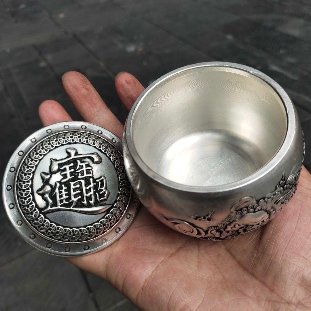 銅器 茶筒 招財進宝獅子茶筒 茶道置物 装飾品 工芸品 銅器 茶筒 招財進宝獅子茶筒 茶道置物 装飾品 工芸品 - メルカリ