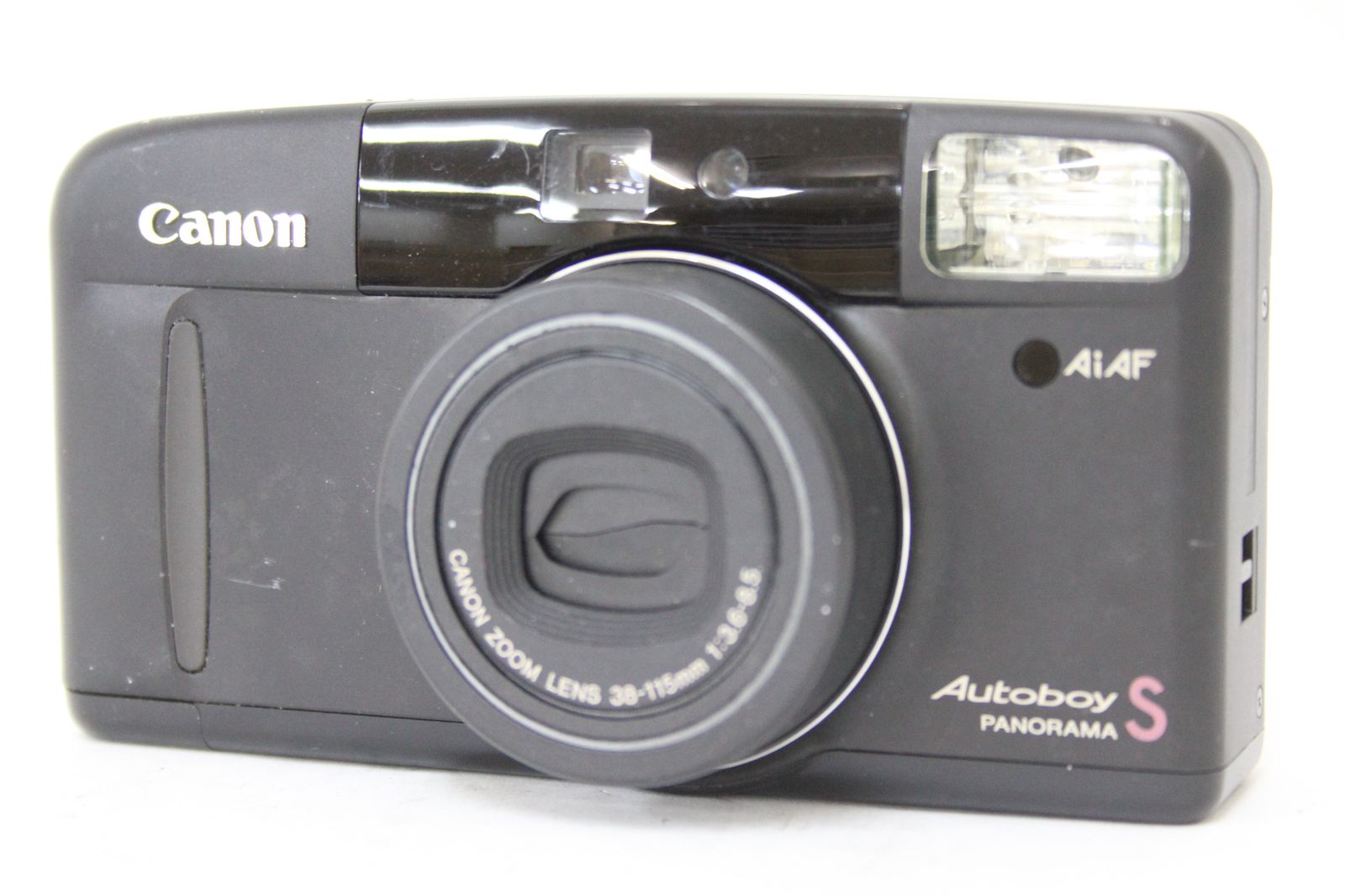 訳あり品】 キャノン Canon Autoboy S Panorama ブラック 38-115mm F3.6-8.5 コンパクトカメラ M494 -  メルカリ