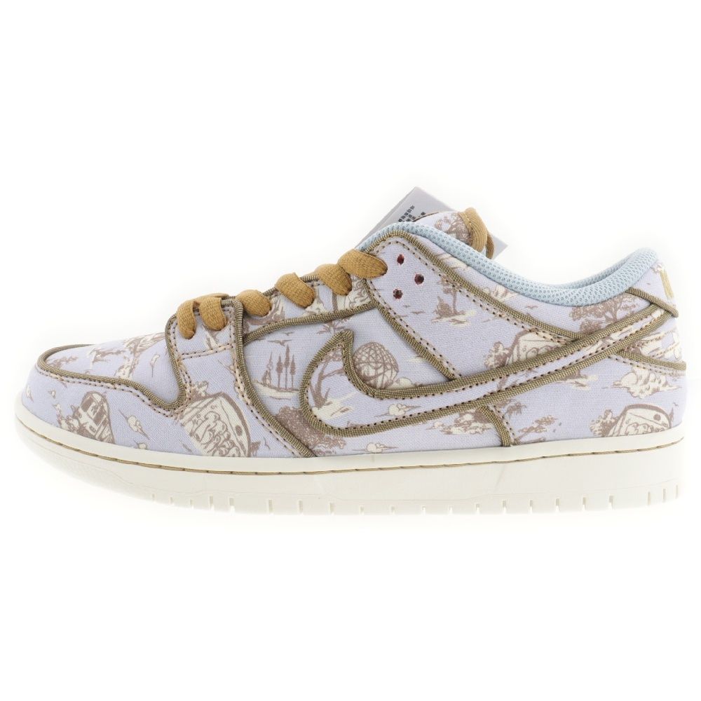 NIKE SB (ナイキエスビー) Dunk Low PRM Toile ダンク ロー PRM トワレ ローカットスニーカー FN5880-001 パープル