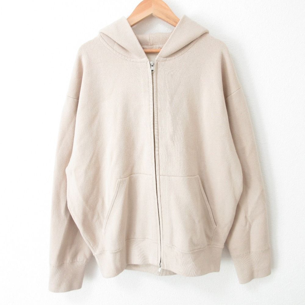 良品 24SS IENA イエナ ダブルフェイスジップアップフーディ