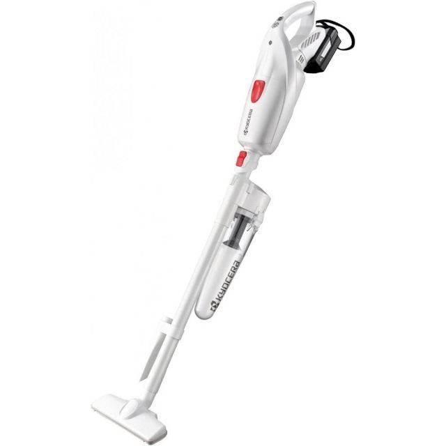 京セラ Kyodera 充電式クリーナー DHC181 ホワイト 本体のみ プロ向け 掃除機 旧リョービ 旧RYOBI