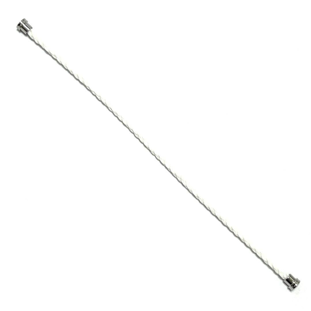 13cm・白】フレッド FRED ケーブル ブレスレット ミディアム 13cm・白】フレッド FRED ケーブル ブレスレット ミディアム