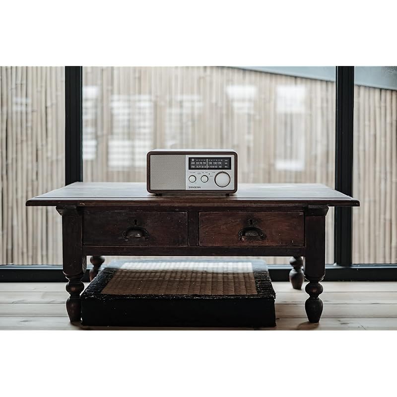 激安販売、最安価に挑戦。 SANGEAN FM|AMラジオ対応 ブルートゥーススピーカー ウォールナット WR-302 Bluetooth対応 0