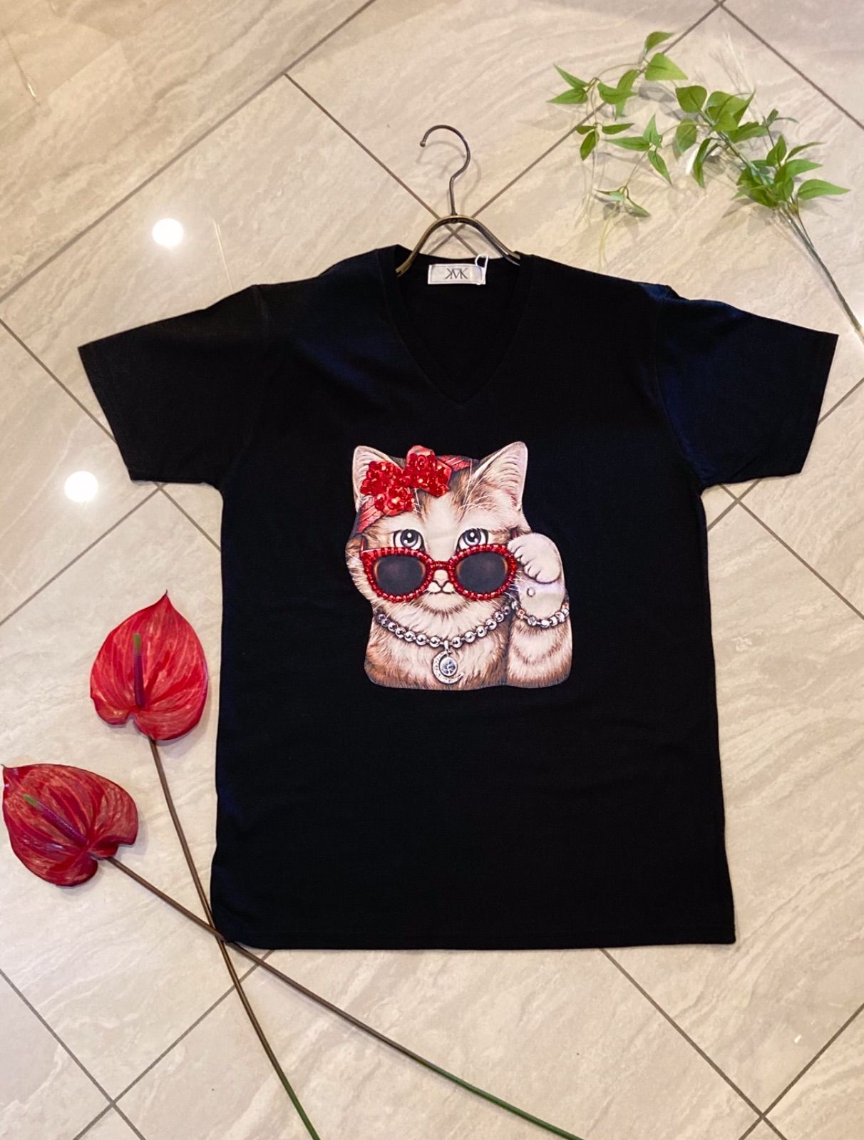 GUCCI/ネコちゃん/Tシャツ | universodospeixes.com.br