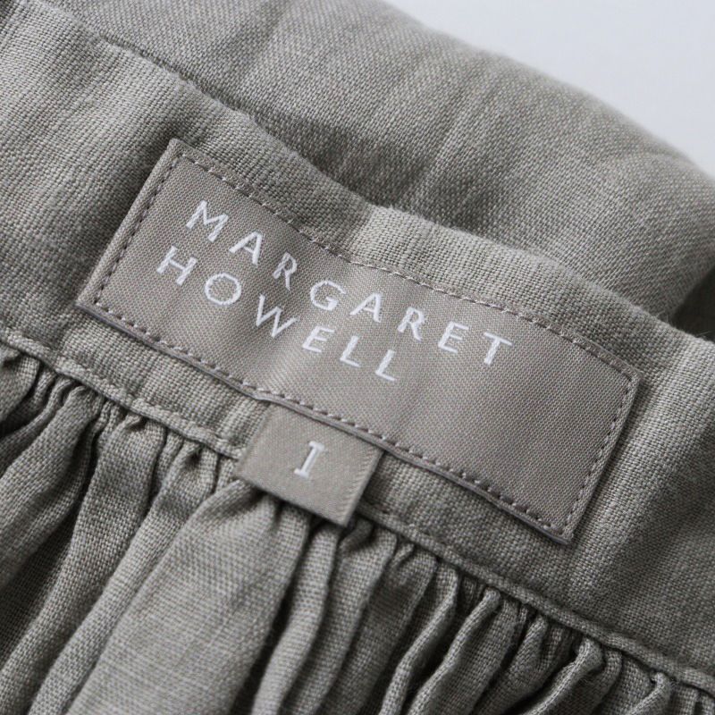 マーガレットハウエル MARGARET HOWELL リネン ギャザースカート 1