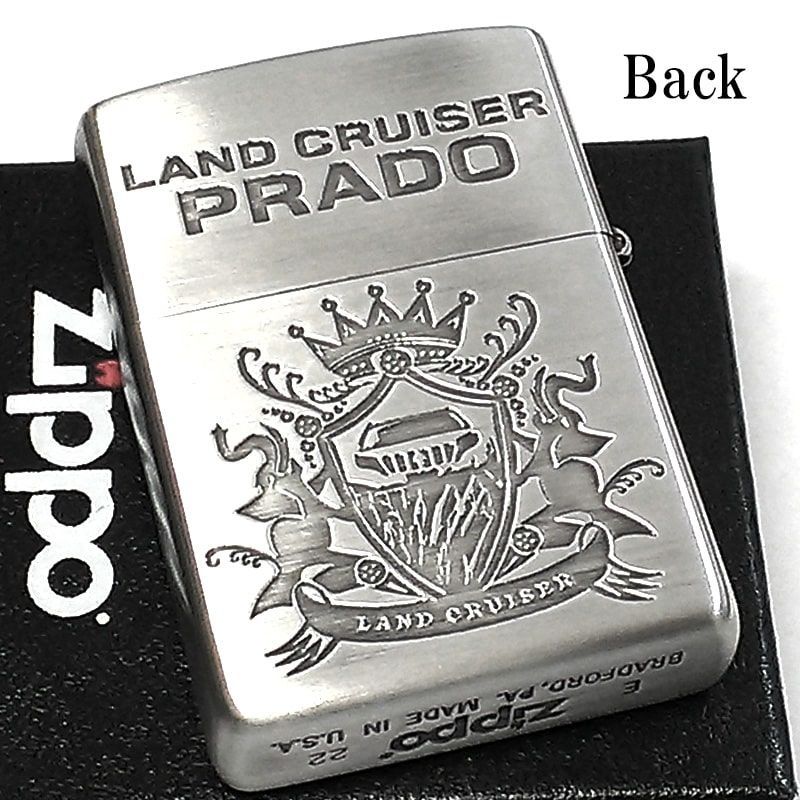 ZIPPO ZIPPO ライター TOYOTA ランドクルーザー GR SPORT ジッポ トヨタ全面監修 ランクル LAND CRUISER 車 シルバー 両面加工 かっこいい 彫刻