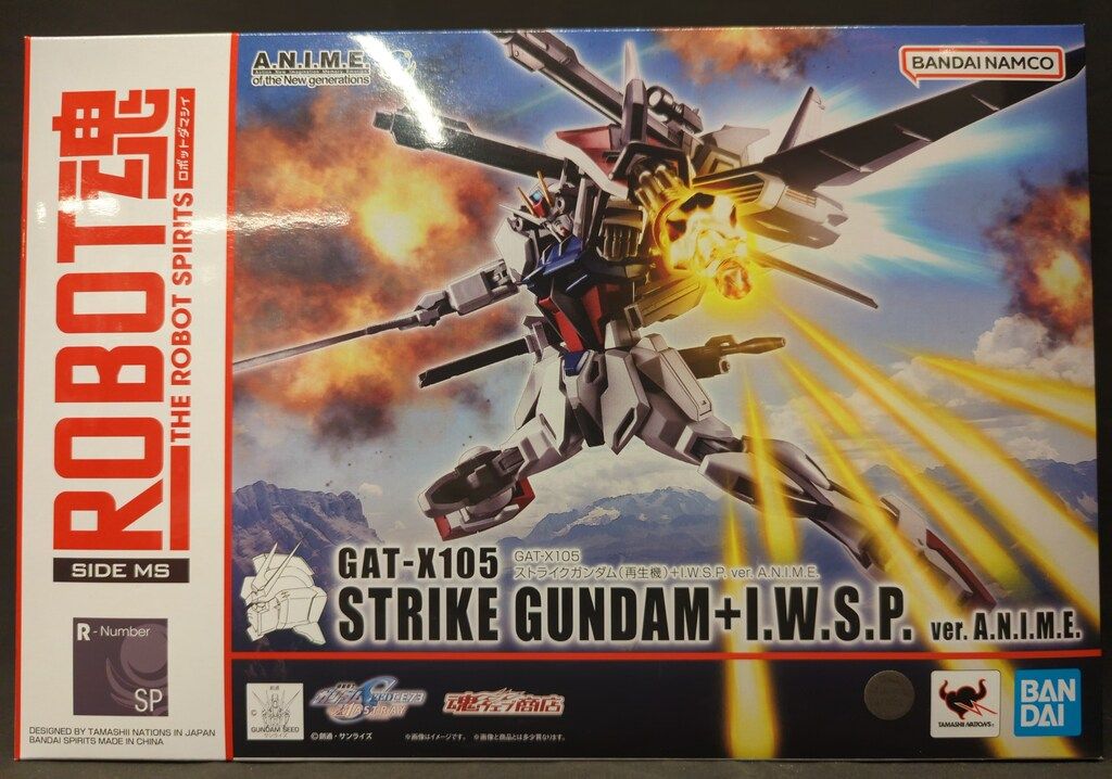 BANDAI SPIRITS ROBOT魂 <SIDE MS> GAT-X105 ストライクガンダム 再生機 I.W.S.P. ver. A.N.I.M.E.